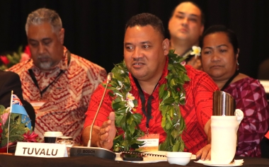 Tuvalu at the table