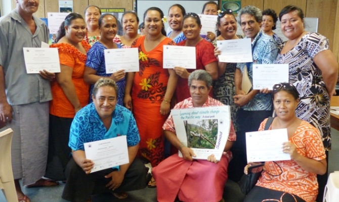 Climate Change Educational Resource Launched In Samoa | Pacific Environment