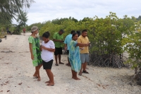 The training in Kiribati