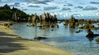 Nauru coastline