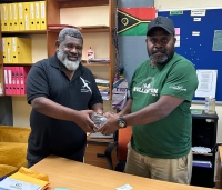 The VanKIRAP donation to Vanuatu