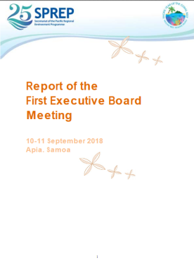 sprep executive meeting report