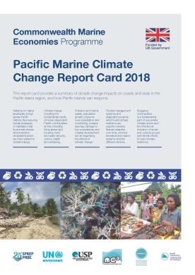 Marine climate change report card