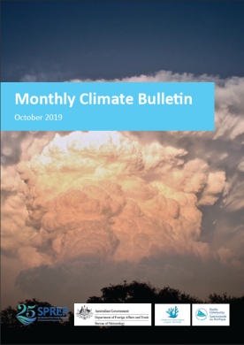 COSPPac Monthly Climate Bulletin, October 2019