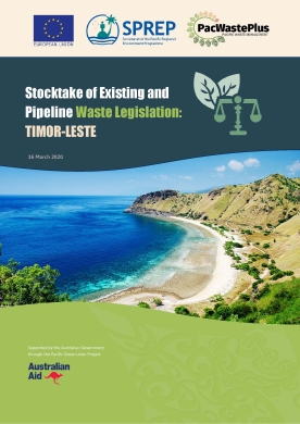 Waste Legislation of Timor-Leste 