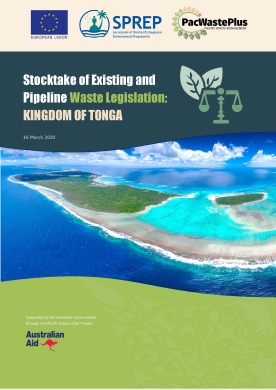 Waste Legislation of the Kingdom of Tonga 