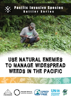 Use natural enemies to manage widespread of weeds in the Pacific - battler series 