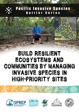 Building resilient ecosystems and communities by managing invasive species in high-priority sites