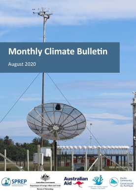 Monthly climate bulletin August 2020