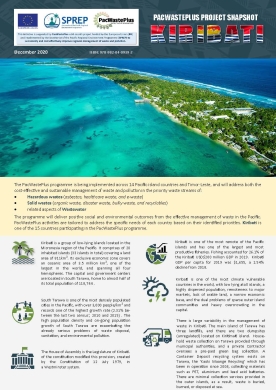 PacWastePlus country profile snapshot - Kiribati 