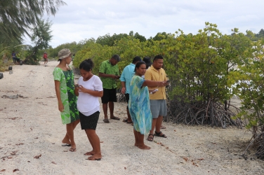 The training in Kiribati