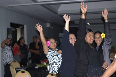 The pre-PMC Media training in Port Vila. 