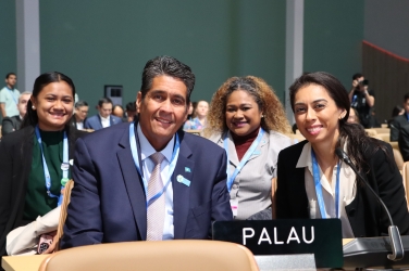 The Palau delegation