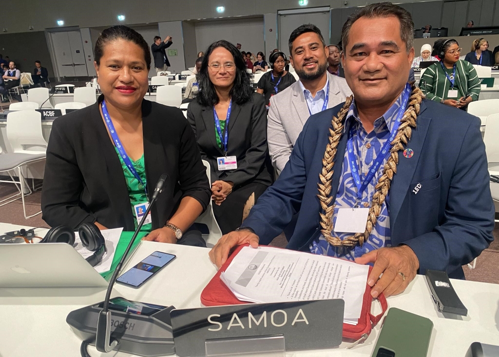 Samoa as AOSIS Chair